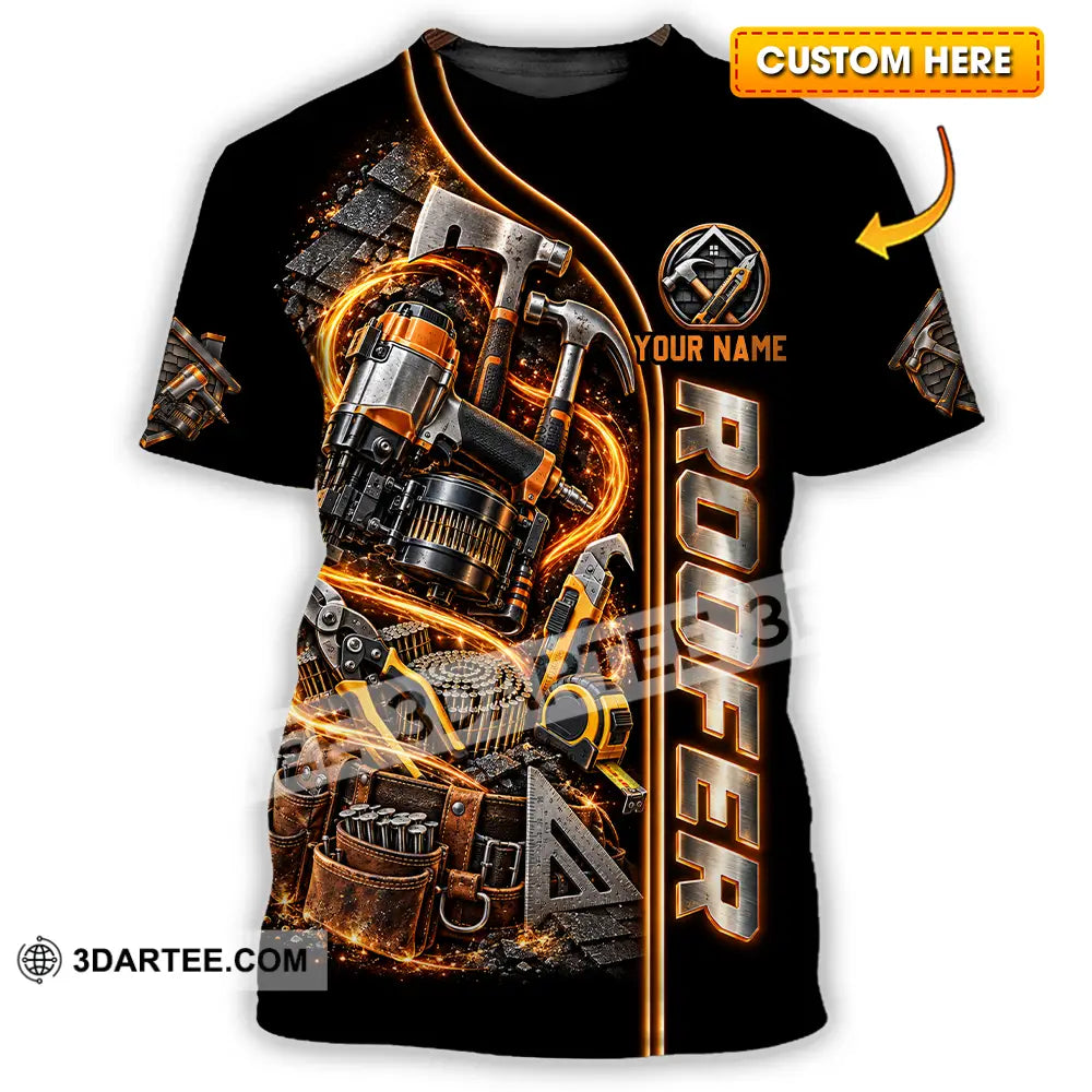 Unisex Shirt - Custom Roofer Shirt - T-shirt