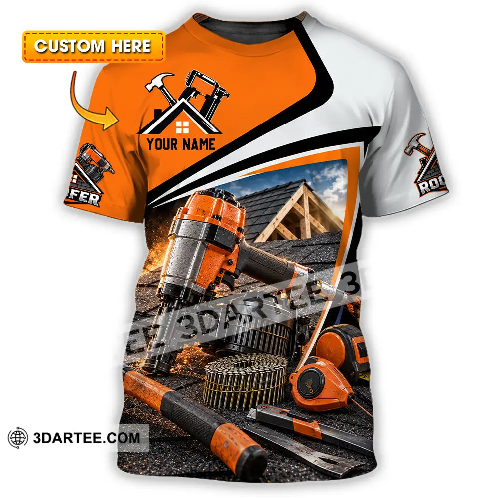 Unisex Shirt - Custom Roofer Shirt - T-shirt
