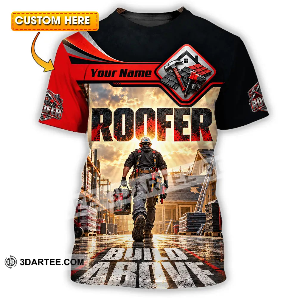Unisex Shirt - Custom Roofer Shirt - T-shirt