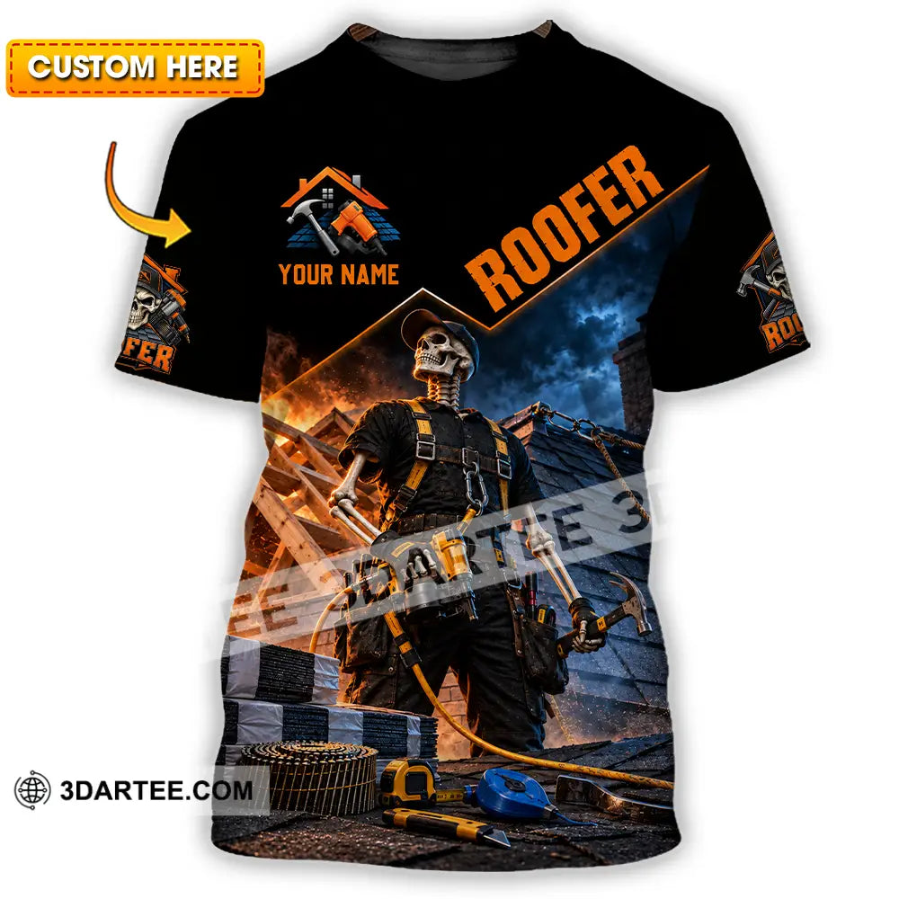 Unisex Shirt - Custom Roofer Shirt - T-shirt