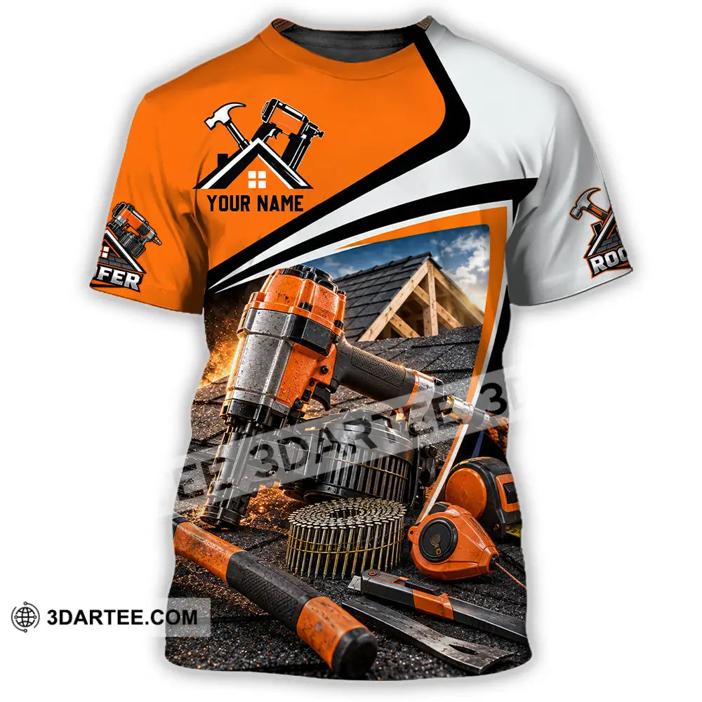 Unisex Shirt - Custom Roofer Shirt - T-Shirt / S - T-shirt