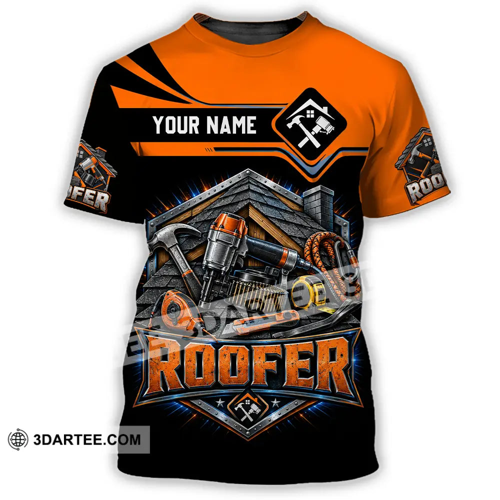 Unisex Shirt - Custom Roofer Shirt - T-Shirt / S - T-shirt
