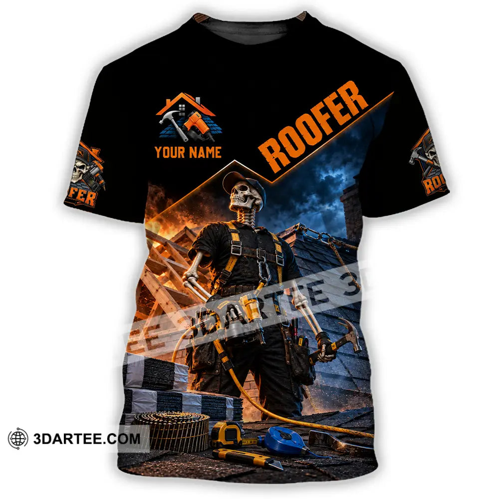 Unisex Shirt - Custom Roofer Shirt - T-Shirt / S - T-shirt