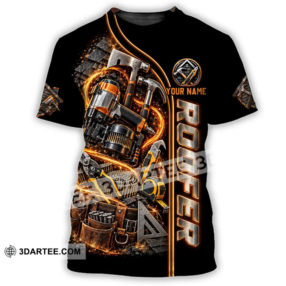 Unisex Shirt - Custom Roofer Shirt - T-Shirt / S - T-shirt