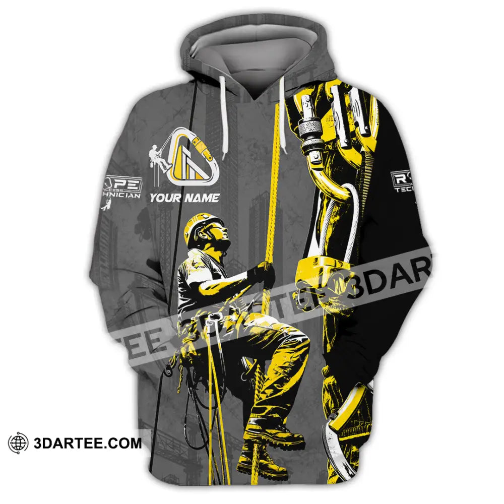 Unisex Shirt - Custom Rope Access Technician Shirt - Hoodie / S - T-shirt