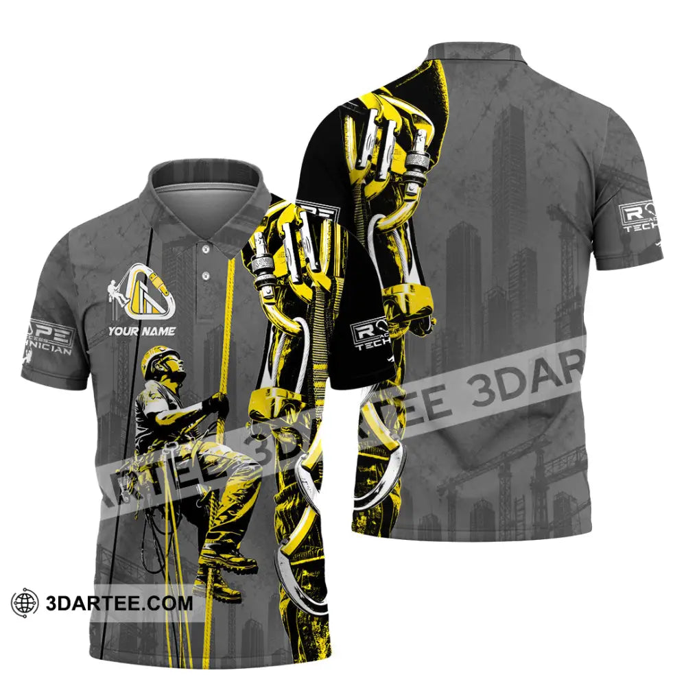 Unisex Shirt - Custom Rope Access Technician Shirt - Polo Shirt / S - T-shirt