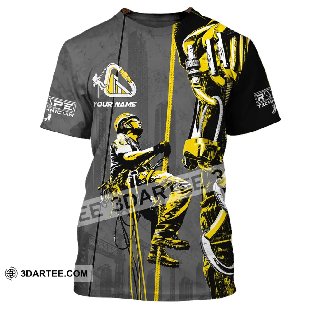 Unisex Shirt - Custom Rope Access Technician Shirt - T-Shirt / S - T-shirt