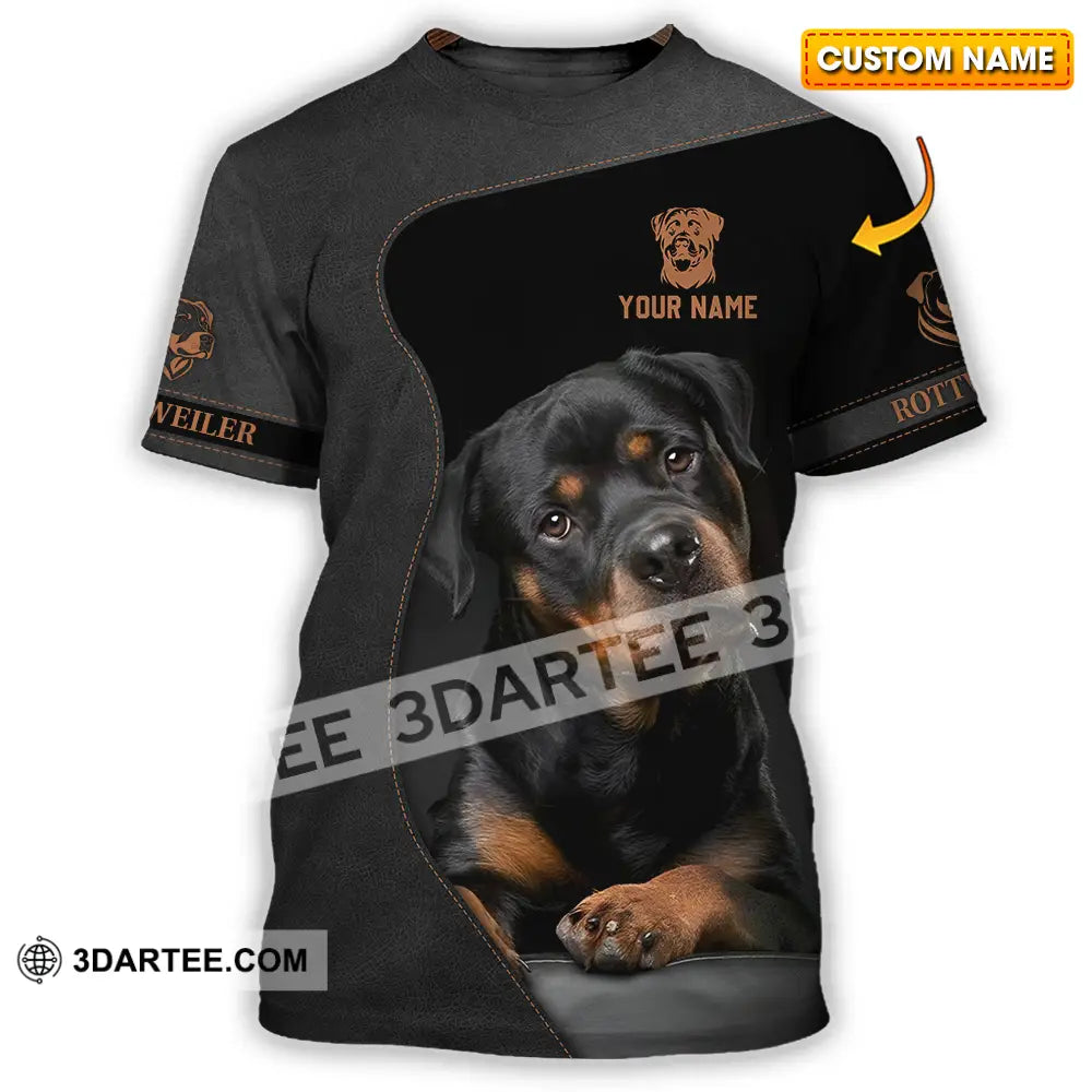 Unisex Shirt - Custom Rottweiler Dog Lover Shirt T-shirt
