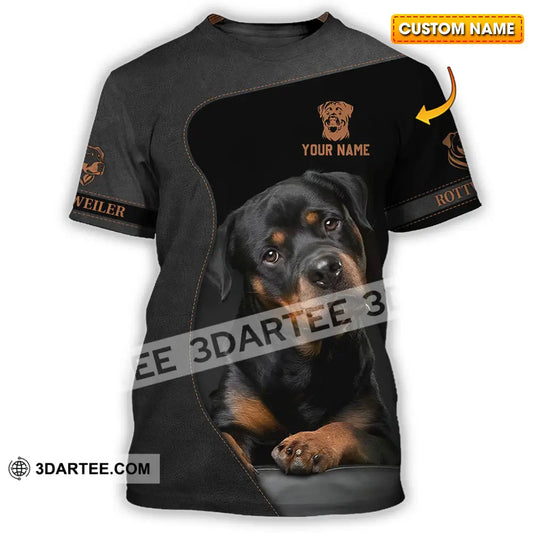 Unisex Shirt - Custom Rottweiler Dog Lover Shirt T-shirt