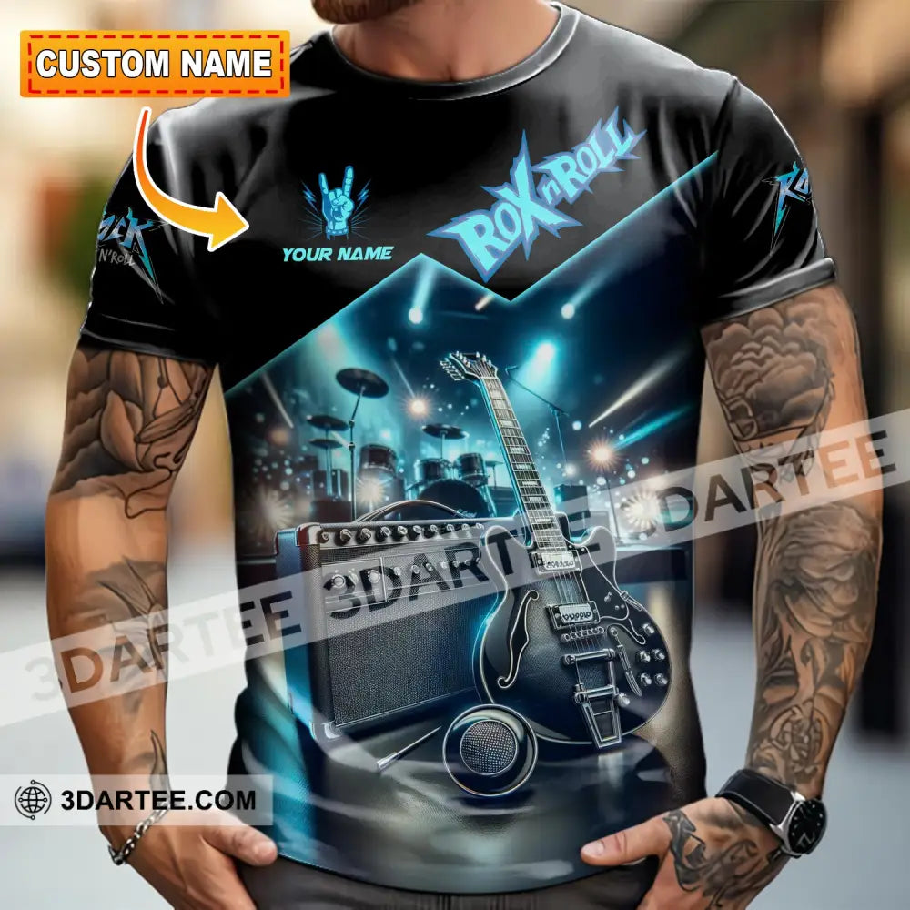 Unisex Shirt - Custom Rox N Roll 3D Shirt T-shirt