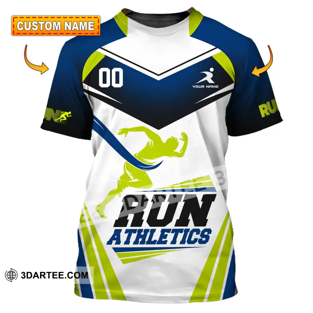 Unisex Shirt - Custom Run Athletics 3D Shirt T-shirt