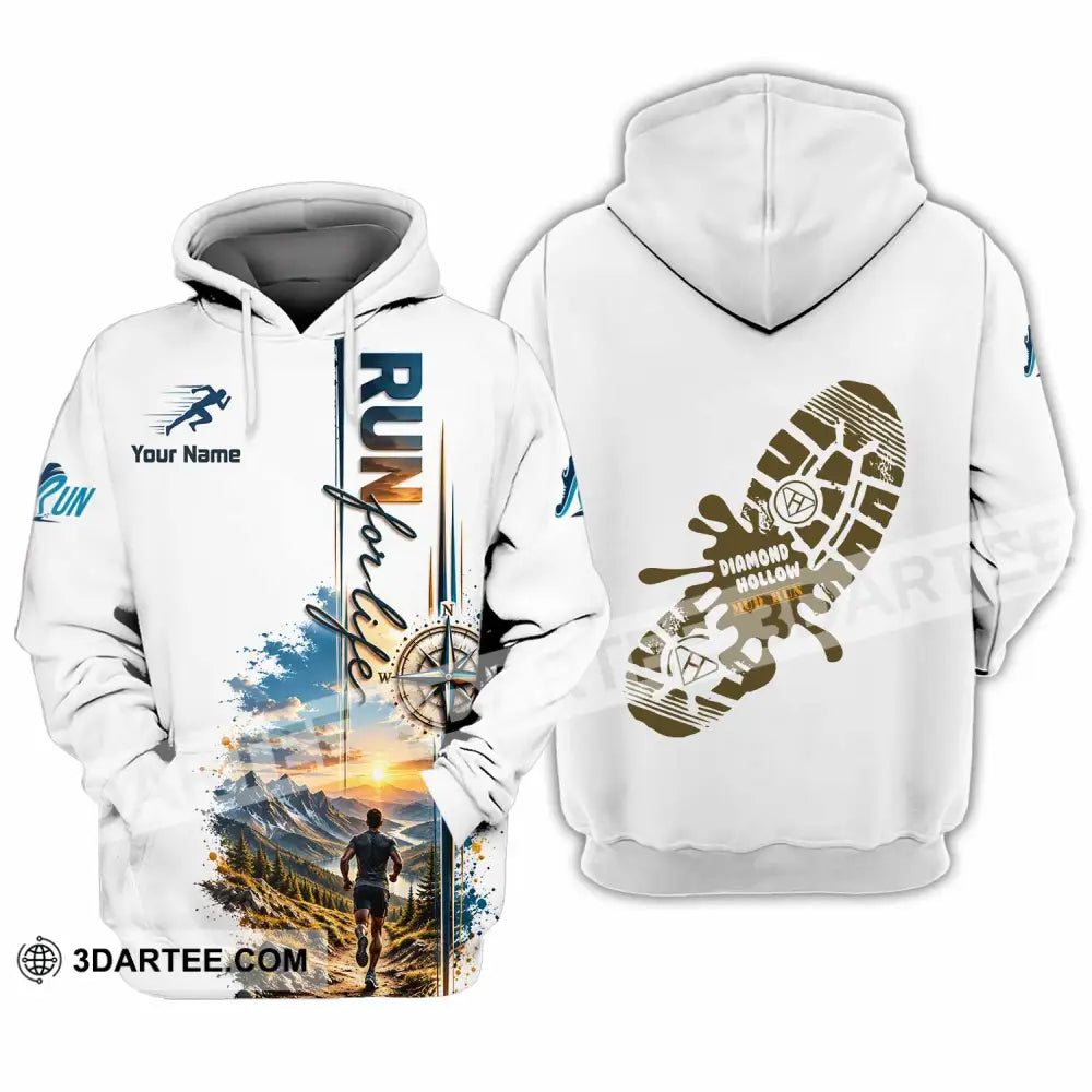 Unisex Shirt - Custom Run For Life Shirt - Hoodie / S - T-shirt