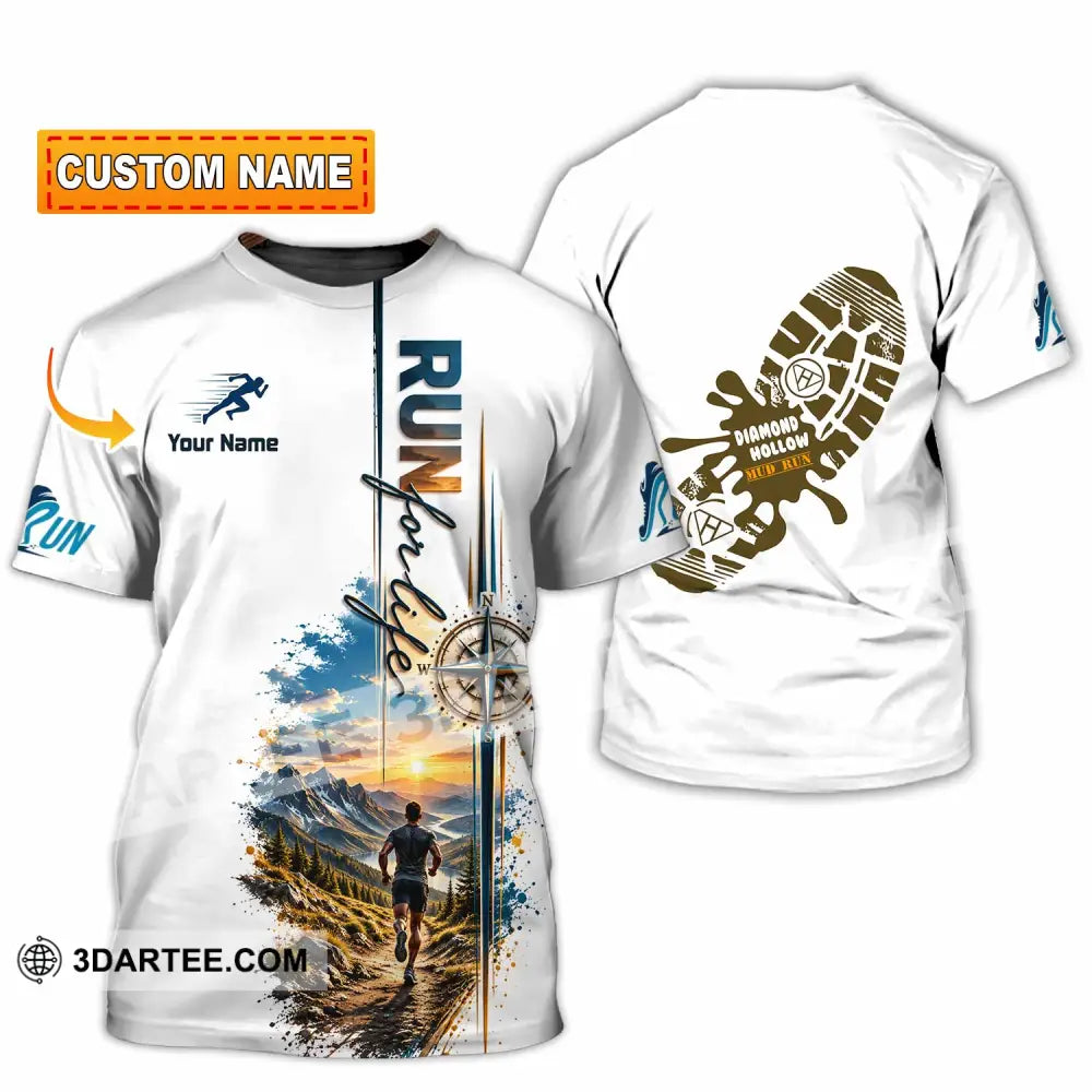 Unisex Shirt - Custom Run For Life Shirt - T-shirt