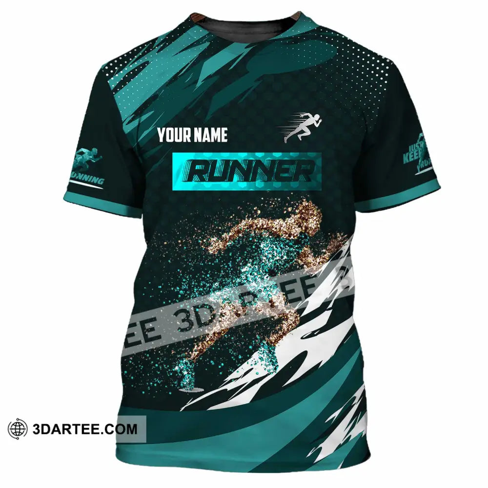Unisex Shirt - Custom Runner 3D Shirt - T-Shirt / S - T-shirt