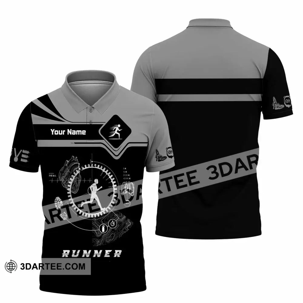 Unisex Shirt - Custom Runner Shirt - Polo Shirt / S - T-shirt