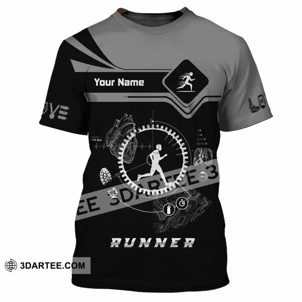 Unisex Shirt - Custom Runner Shirt - T-Shirt / S - T-shirt