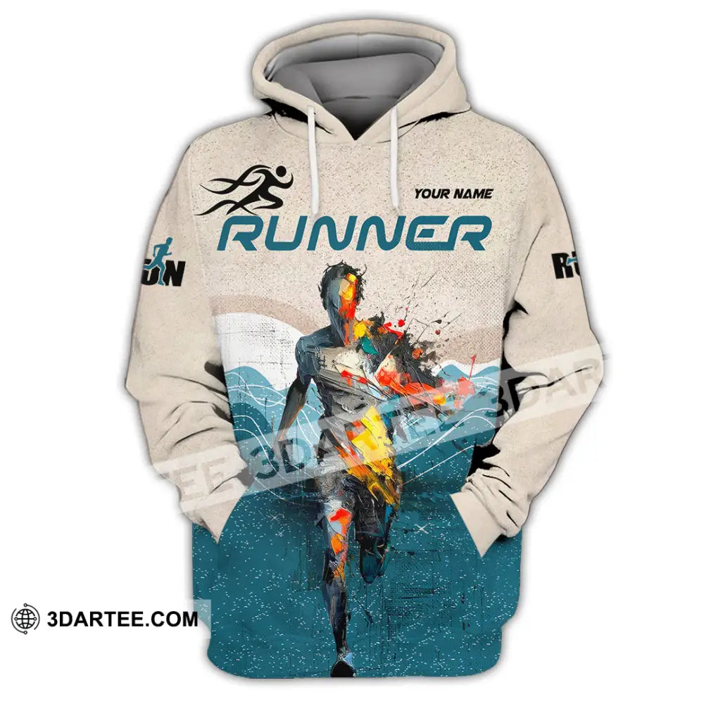 Unisex Shirt - Custom Running 3D Shirt - Hoodie / S - T-shirt