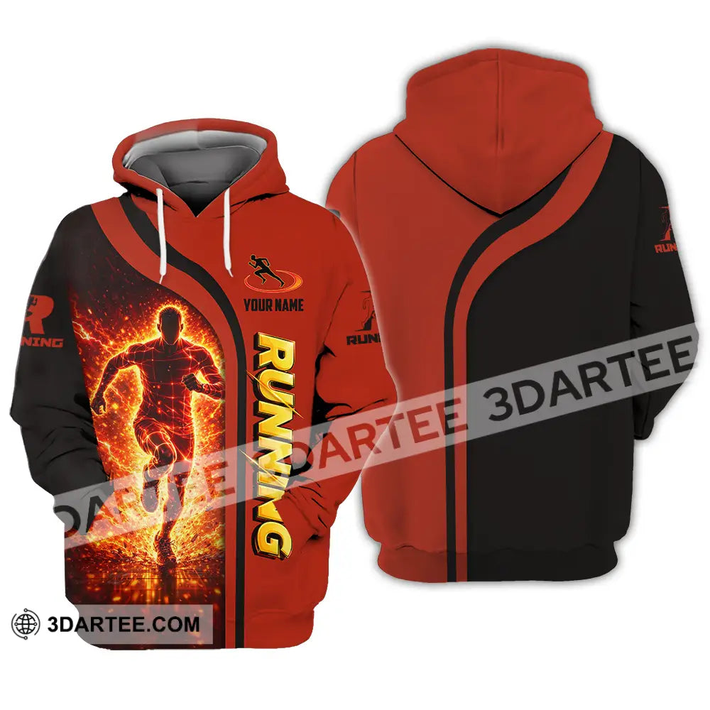 Unisex Shirt - Custom Running 3D Shirt Hoodie / S T-shirt