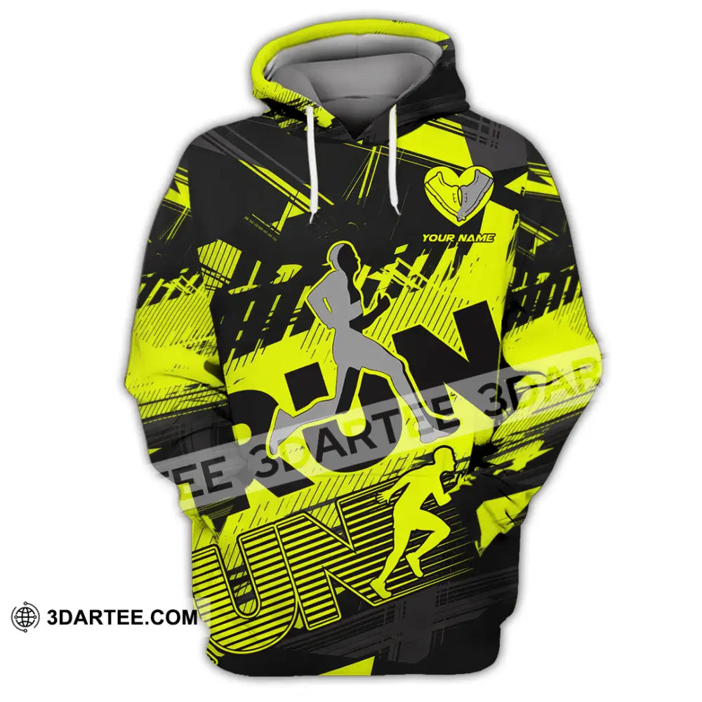 Unisex Shirt - Custom Running 3D Shirt Hoodie / S T-shirt