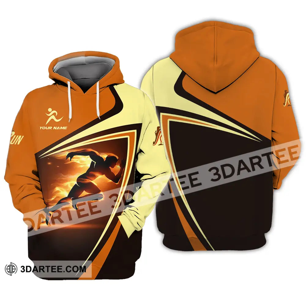 Unisex Shirt - Custom Running 3D Shirt Hoodie / S T-shirt