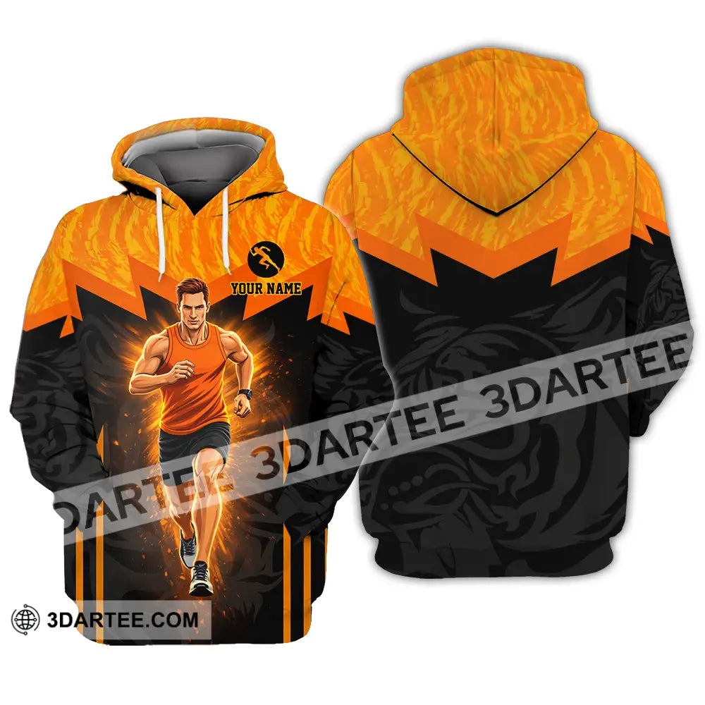 Unisex Shirt - Custom Running 3D Shirt Hoodie / S T-shirt