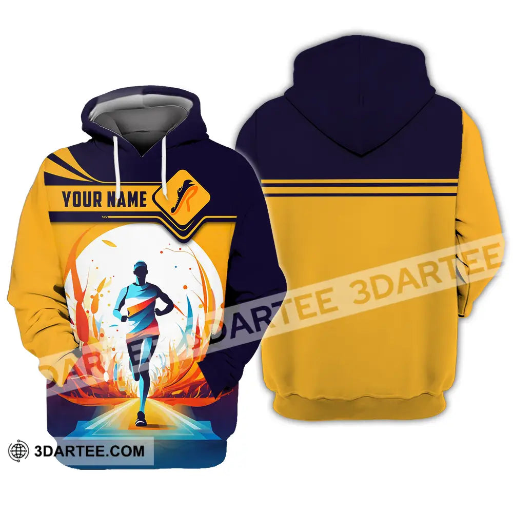 Unisex Shirt - Custom Running 3D Shirt Hoodie / S T-shirt