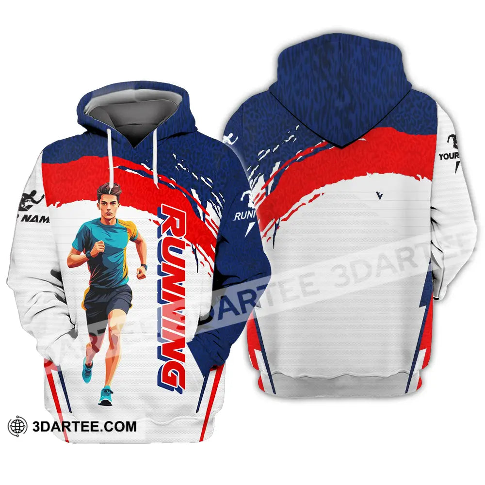 Unisex Shirt - Custom Running 3D Shirt Hoodie / S T-shirt