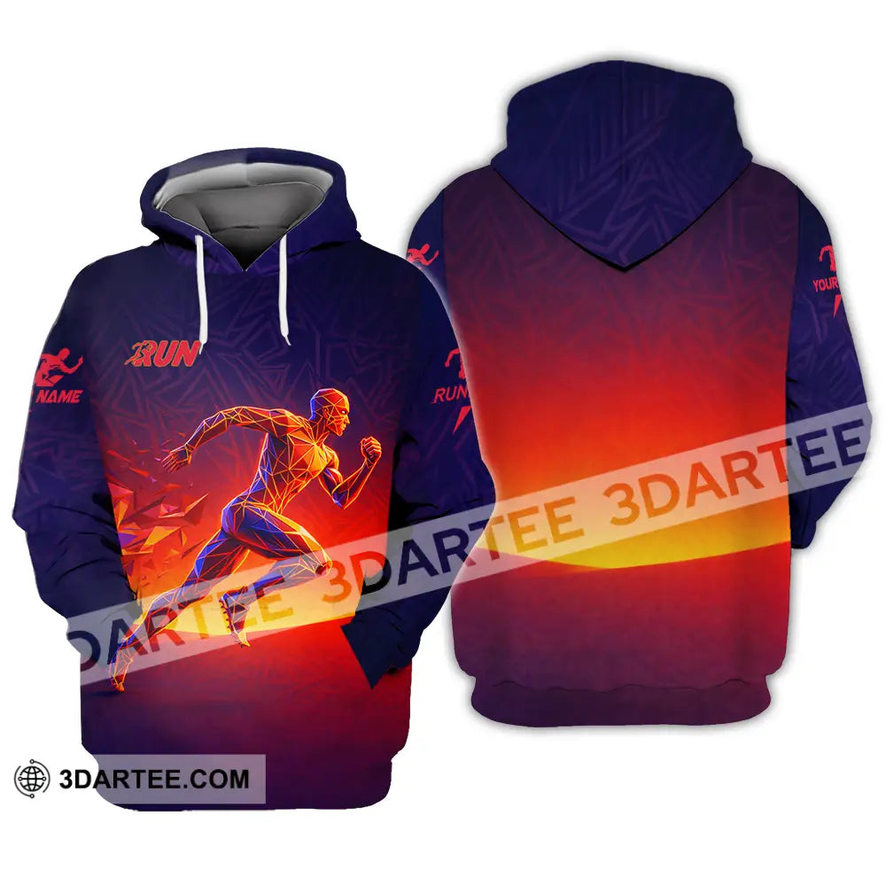 Unisex Shirt - Custom Running 3D Shirt Hoodie / S T-shirt
