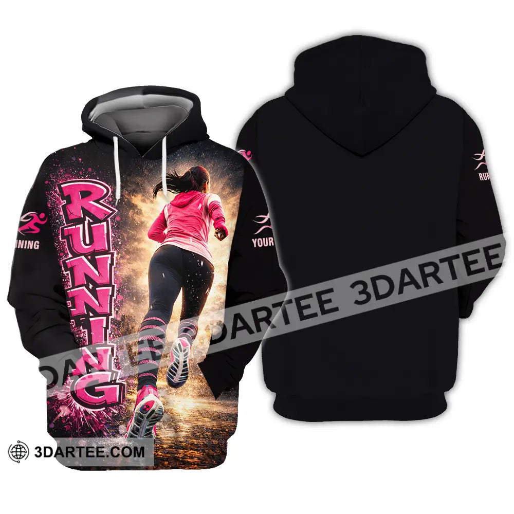 Unisex Shirt - Custom Running 3D Shirt Hoodie / S T-shirt