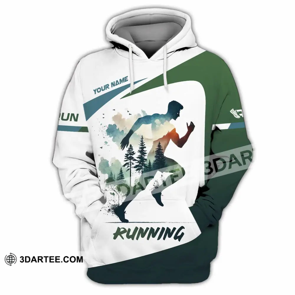 Unisex Shirt - Custom Running 3D Shirt Hoodie / S T-shirt