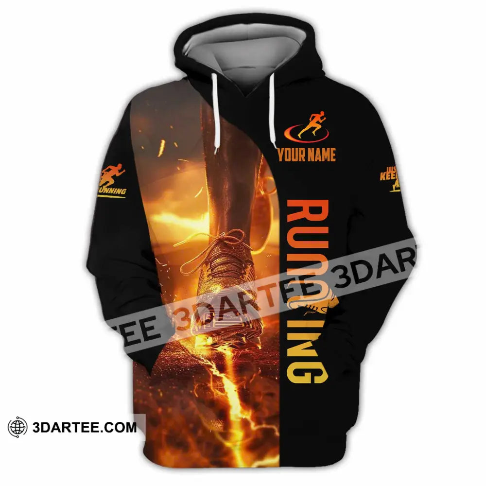 Unisex Shirt - Custom Running 3D Shirt - Hoodie / S - T-shirt