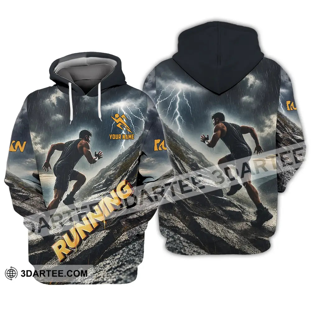 Unisex Shirt - Custom Running 3D Shirt Hoodie / S T-shirt