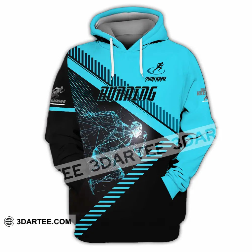 Unisex Shirt - Custom Running 3D Shirt Hoodie / S T-shirt