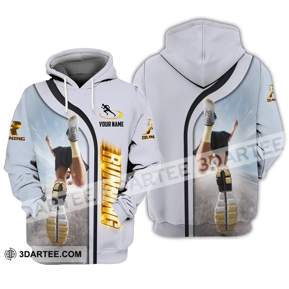 Unisex Shirt - Custom Running 3D Shirt Hoodie / S T-shirt