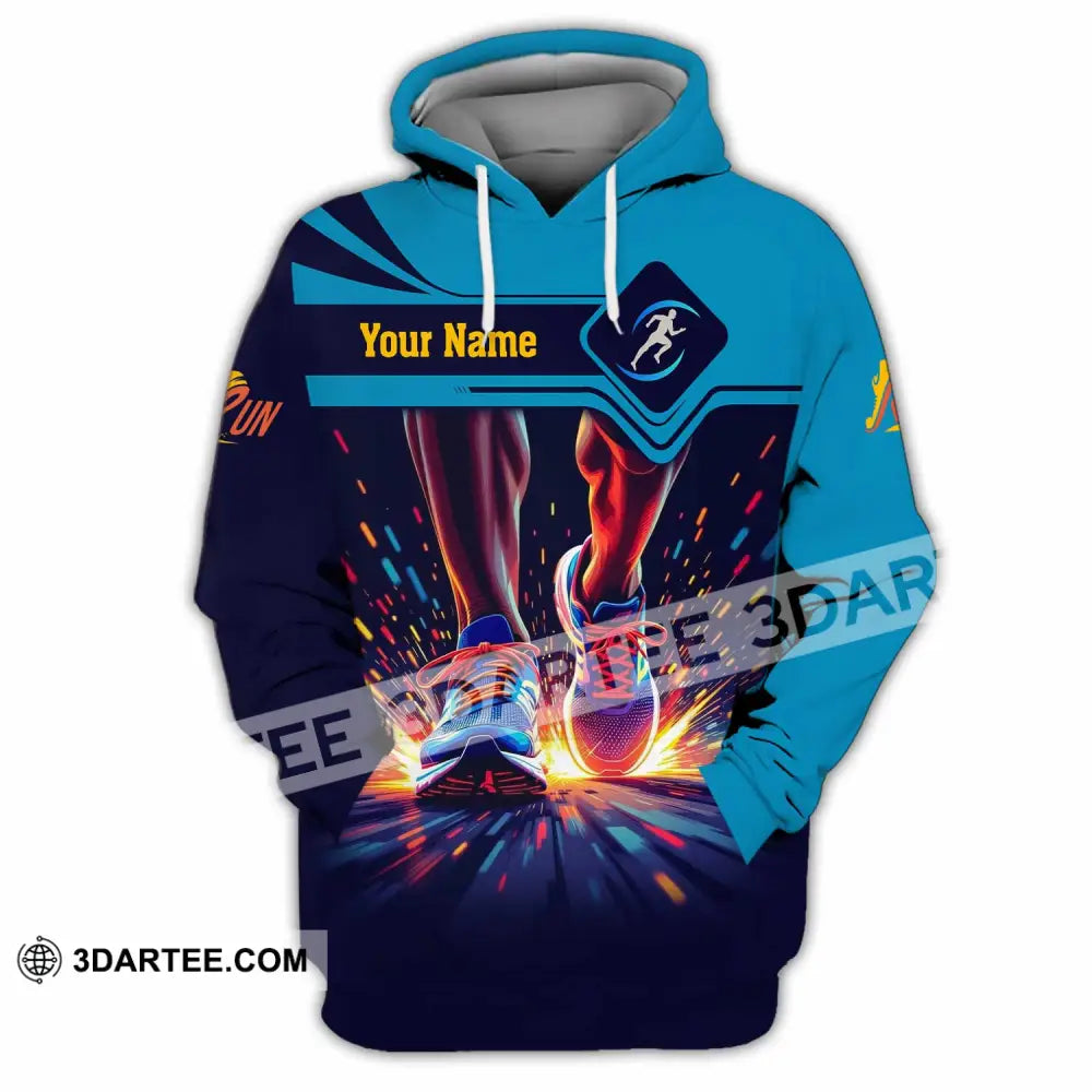 Unisex Shirt - Custom Running 3D Shirt Hoodie / S T-shirt