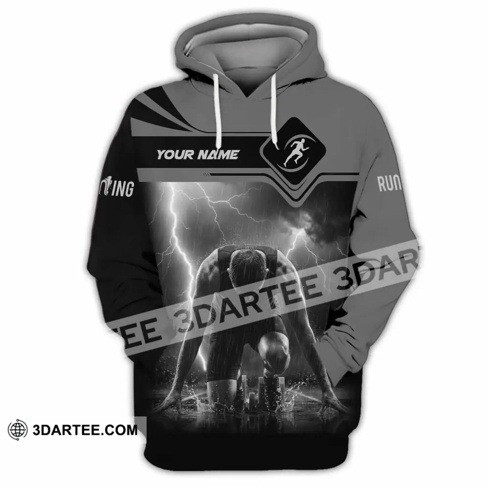 Unisex Shirt - Custom Running 3D Shirt Hoodie / S T-shirt