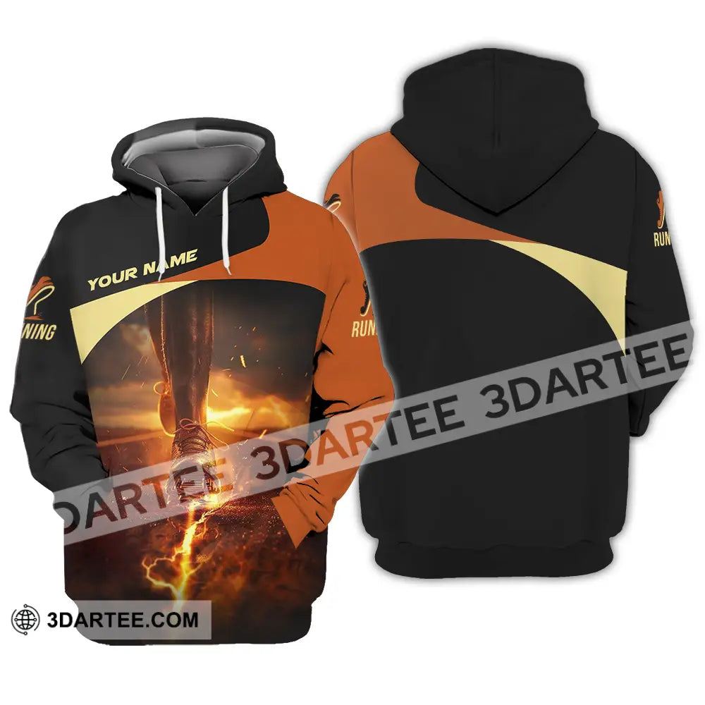 Unisex Shirt - Custom Running 3D Shirt Hoodie / S T-shirt