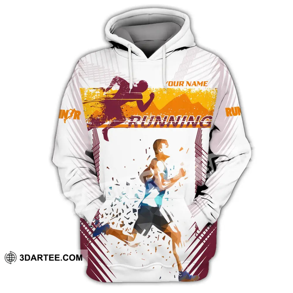 Unisex Shirt - Custom Running 3D Shirt Hoodie / S T-shirt