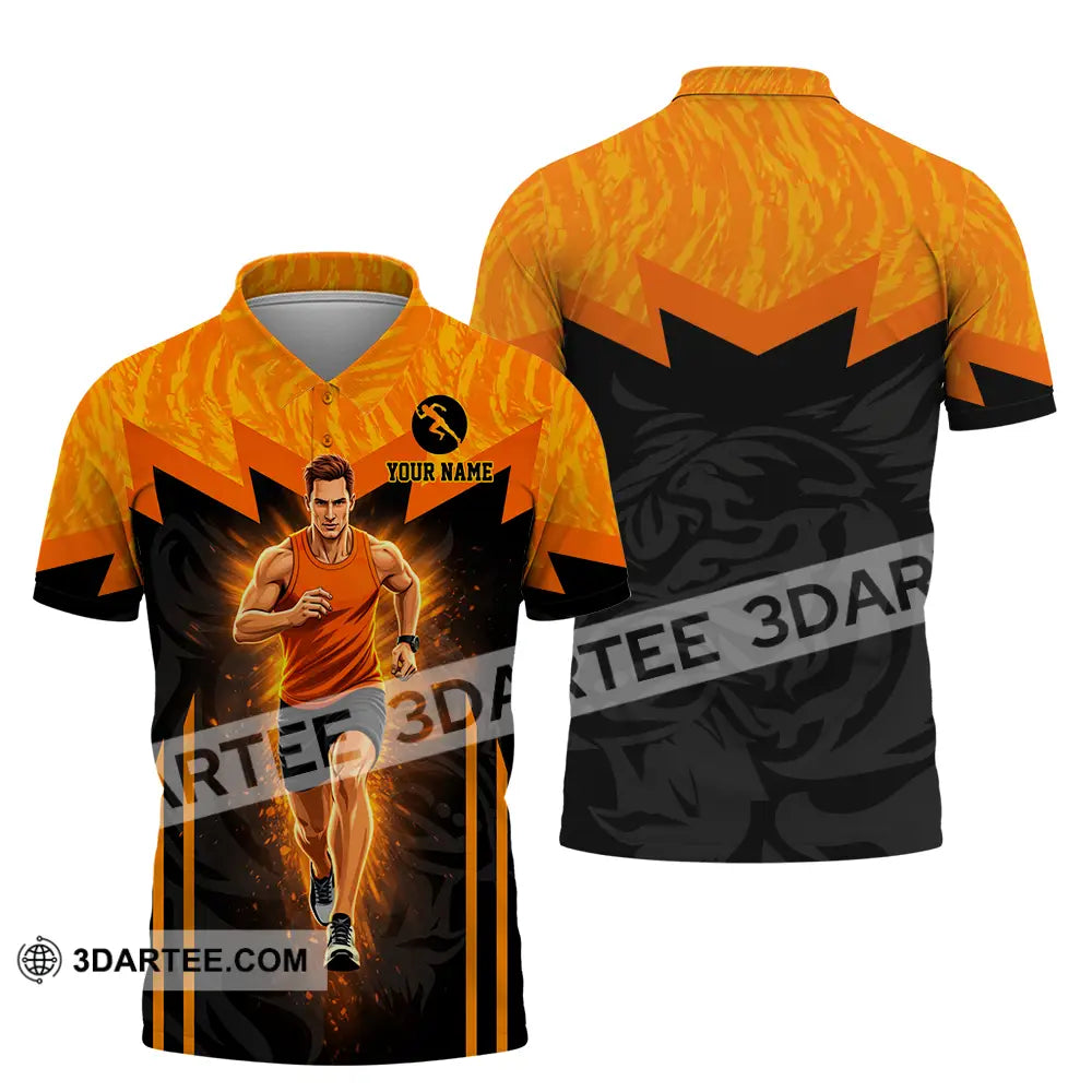 Unisex Shirt - Custom Running 3D Shirt Polo Shirt / S T-shirt