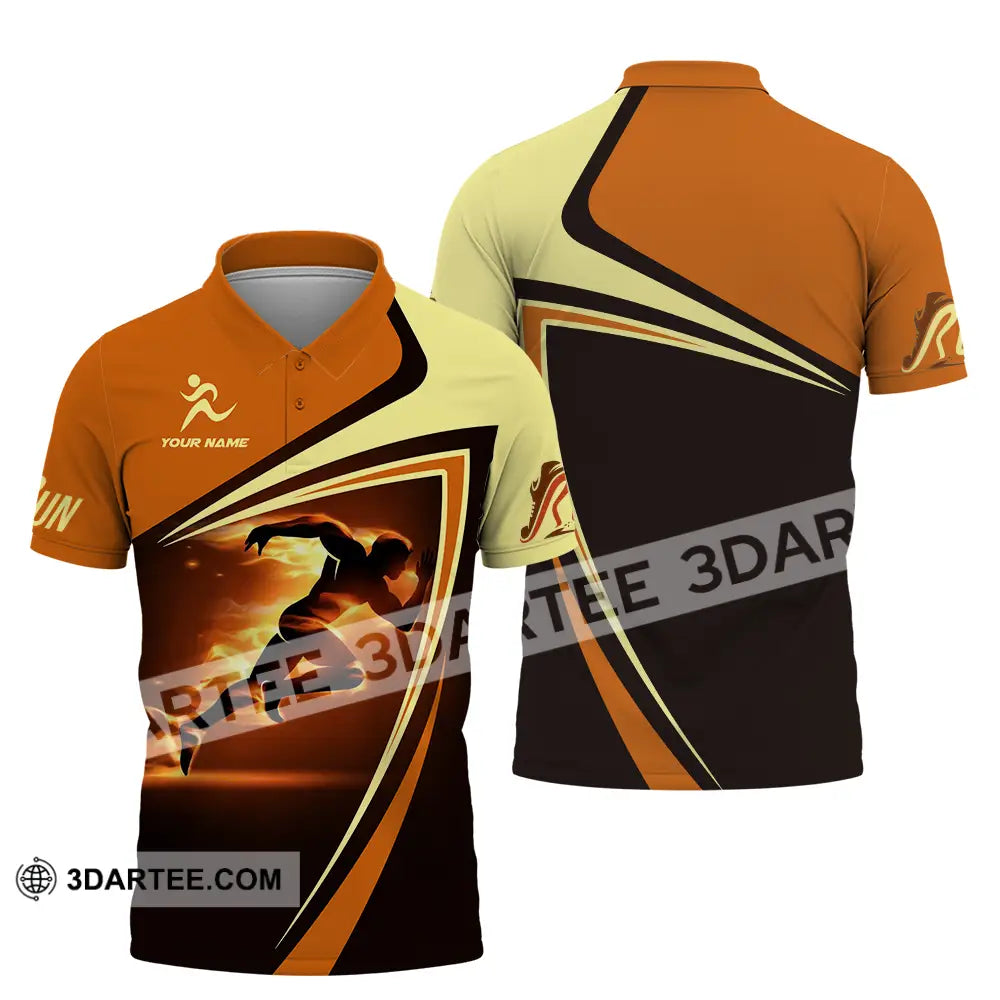 Unisex Shirt - Custom Running 3D Shirt Polo Shirt / S T-shirt