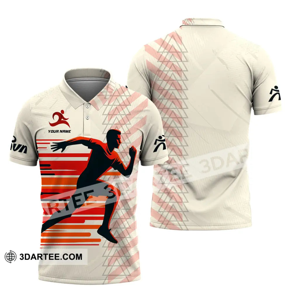 Unisex Shirt - Custom Running 3D Shirt Polo Shirt / S T-shirt