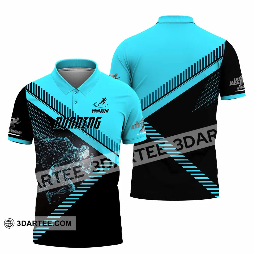 Unisex Shirt - Custom Running 3D Shirt Polo Shirt / S T-shirt