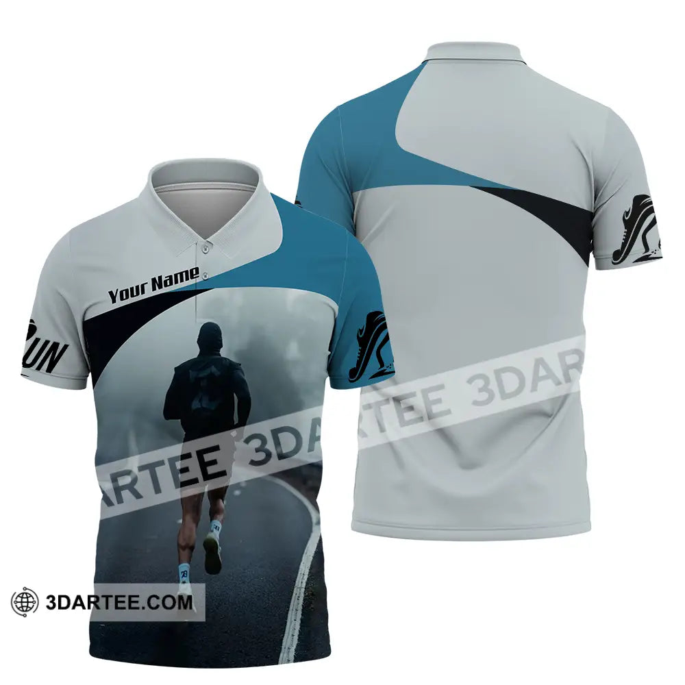Unisex Shirt - Custom Running 3D Shirt - Polo Shirt / S - T-shirt