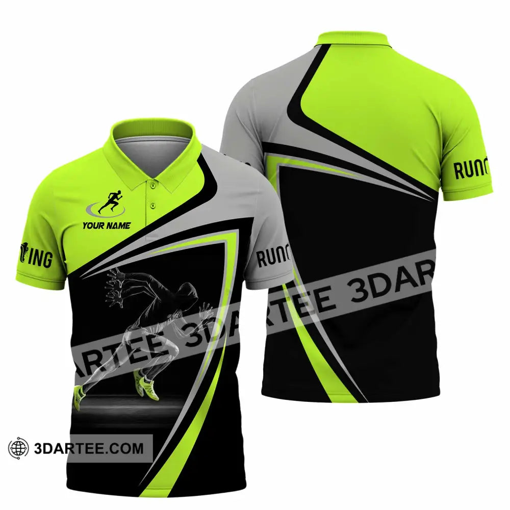 Unisex Shirt - Custom Running 3D Shirt Polo Shirt / S T-shirt