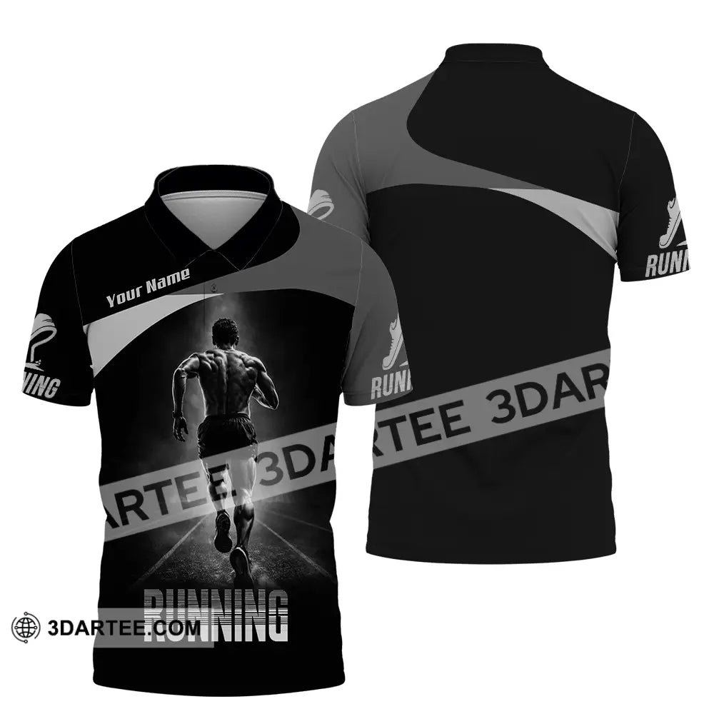 Unisex Shirt - Custom Running 3D Shirt - Polo Shirt / S - T-shirt