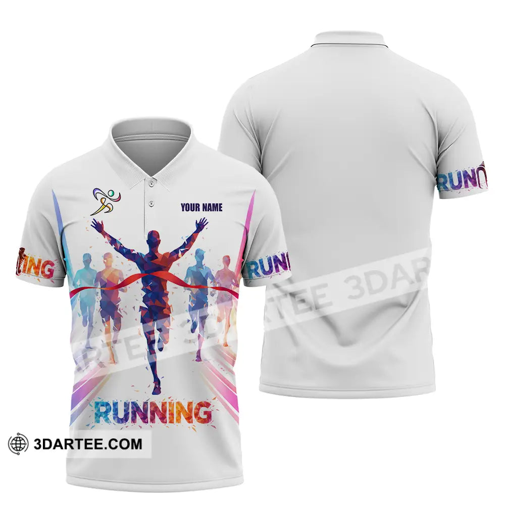 Unisex Shirt - Custom Running 3D Shirt - Polo Shirt / S - T-shirt