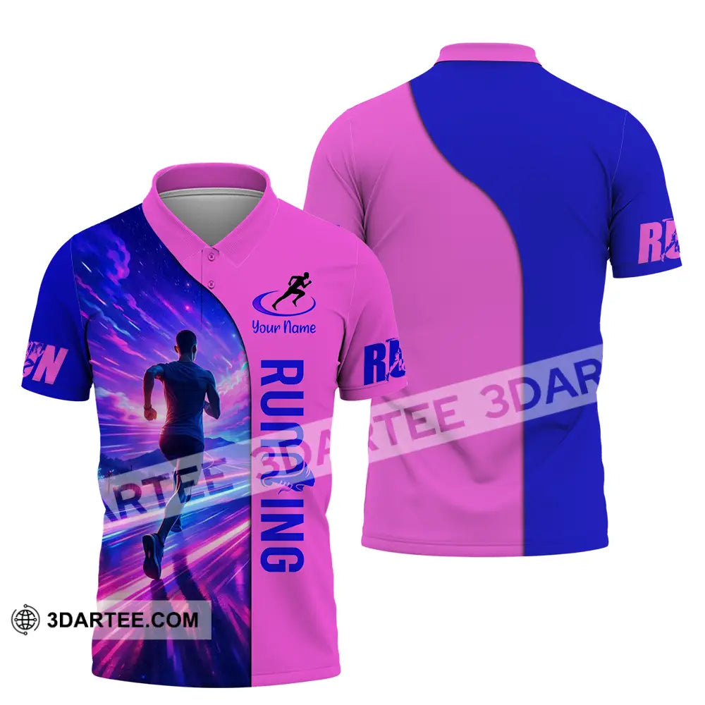 Unisex Shirt - Custom Running 3D Shirt Polo Shirt / S T-shirt