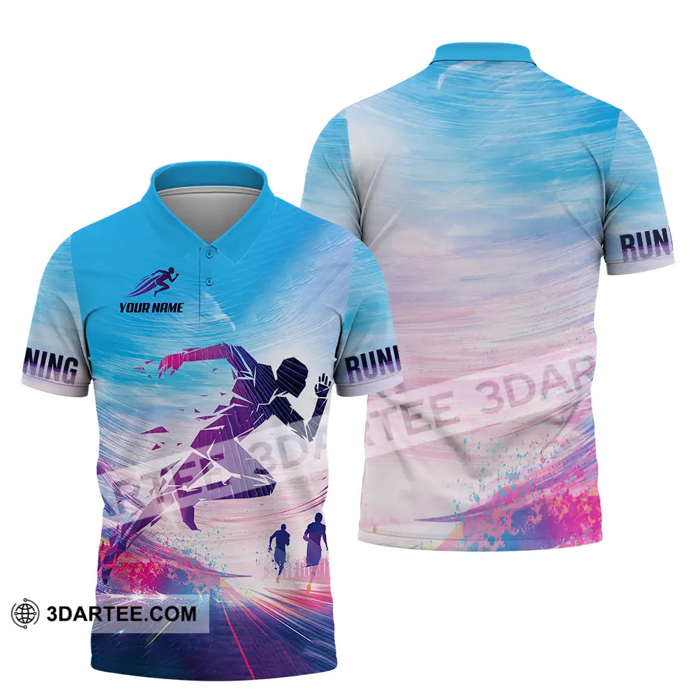 Unisex Shirt - Custom Running 3D Shirt - Polo Shirt / S - T-shirt