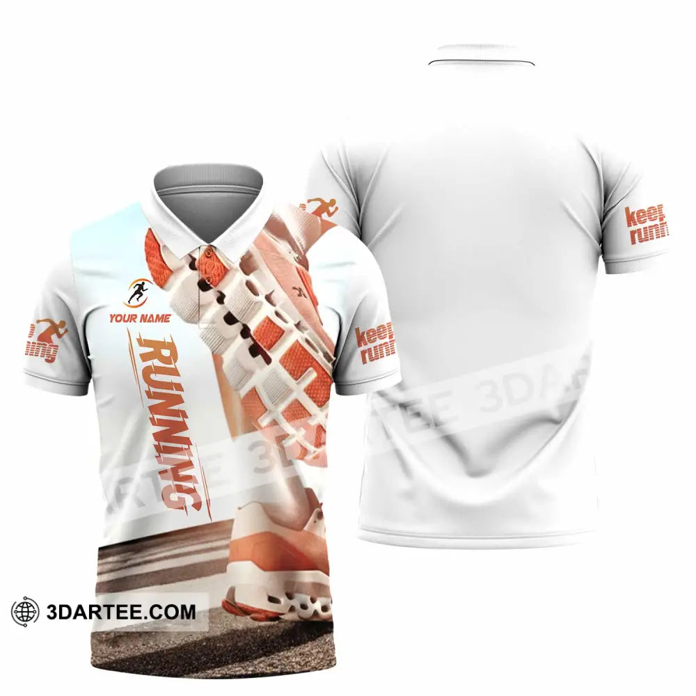 Unisex Shirt - Custom Running 3D Shirt Polo Shirt / S T-shirt