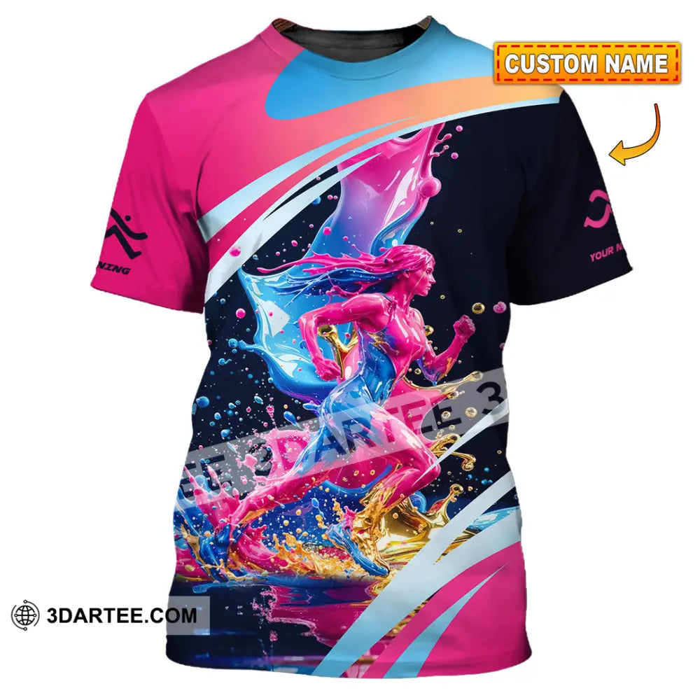 Unisex Shirt - Custom Running 3D Shirt T-shirt